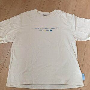 Hello Kitty 50th Anniversary Collaboration Kitty Chan Linnell T-shirt Ivory